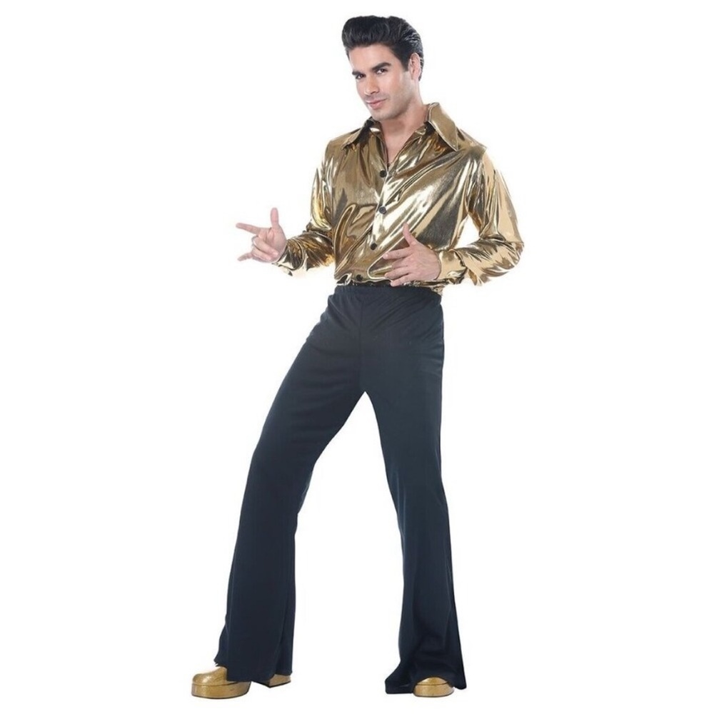 Disco King Halloween Costume Adult Medium Cosplay Elvis